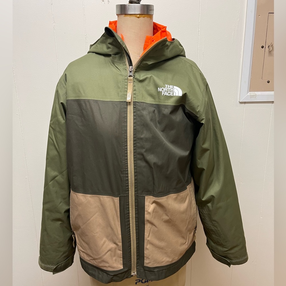 The North Face Jackets & Coats | Boys Jacket | Color: Green/Tan| Size: 14